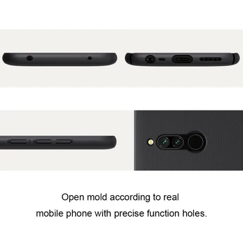 Redmi 8 Caz Nillkin Frosted Shield Greu Capacul din Spate Pentru Xiaomi Redmi 8 8A Caz Carcasa cu Suport de Telefon
