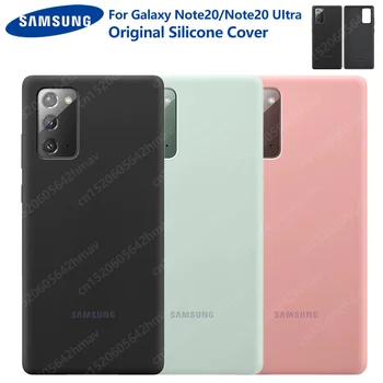 Samsung Originale Capac de Silicon Caz de Telefon Pentru Samsung Galaxy Note20 Nota 20, Ultra 5G Moale rezistent la Socuri Shell Acoperire Telefon