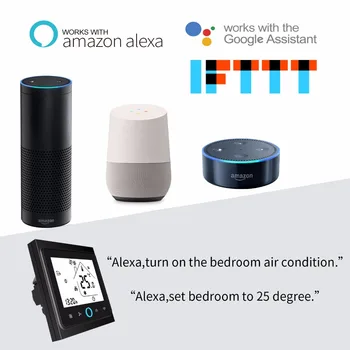 Funcționează cu Alexa Ecou de Start Google Tuya WiFi Inteligent Termostat regulator de Temperatură Apă și Cazan de Gaz