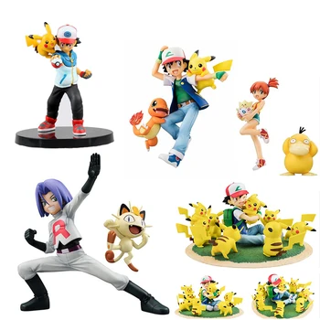 10 Stiluri de 15cm Figurine Jucarie Garaj Kit de Jucării din PVC Păpuși Pokemon figura anime jucării pentru băieți