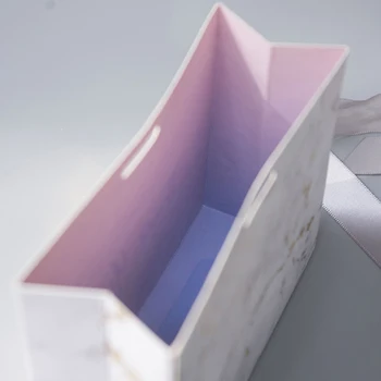 European Stil Nou Marmură Cadou Sac de Box pentru Petrecerea de Hârtie, Cutii de Ciocolata Pachetul de Nunta Favoarea Cutii de Bomboane cu Panglică