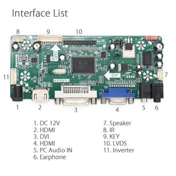 Yqwsyxl kit pentru 1920X1080 LM215WF4(TL)(A3) LM215WF4-TLA3 LCD panou de afișaj HDMI+DVI+VGA LCD ecran cu LED-uri Controler driver de Placa