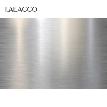 Laeacco Argint Gradient De Culoare Solidă De Suprafață De Perete Model Textura De Fundal Fotografie Fotografie De Fundal Pentru Studio Foto
