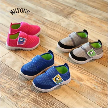 De vară pentru copii pantofi adidași noi Toddler Copii Băieți Fete Copii Adidasi Casual Plasă Moale de Funcționare Scrisoare Pantofi sapato infantil