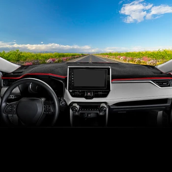 Pentru Toyota RAV4 2019 2020 tabloul de Bord Masina a Evita lumina Pad Instrument Platforma Birou Acoperi Covoare Covoare Auto Accesorii coafura