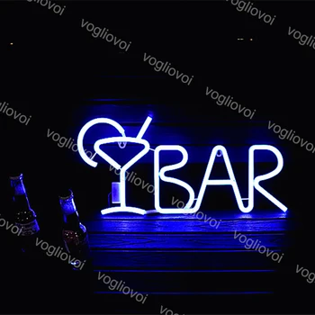 Vogliovoi Noapte lumina de Neon Semn SMD2835 3D de Interior Scrisoarea Forma de Bar Model de Vacanță de Crăciun Petrecere de Nunta Lampă de Masă