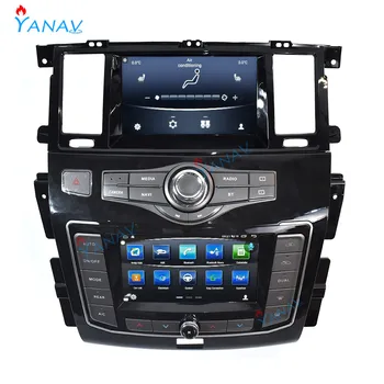 Radio auto mai Nou Dual Screen Android Pentru Nissan Patrol Y62 2012-2019 Pentru Infiniti QX80 /QX56 Car Audio Stereo Multimedia Player