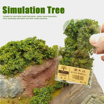 DIY Face Pentru Arhitecturale Model Realist de Camuflaj Net Nisip Masă Simulare Situației Copac peisaj Peisaj de Vegetație