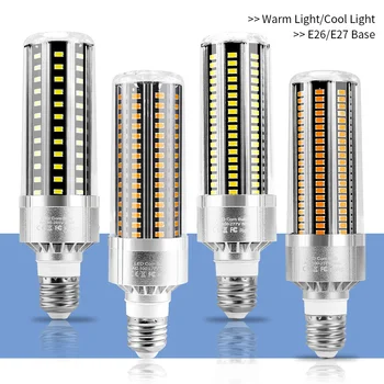 220V E26 Bec LED 50W 35W 25W Lampara LED E27 Porumb Bec Lampa LED 110V Bombillas 5730 Nici o Pâlpâire de Lumină Depozit de Iluminat