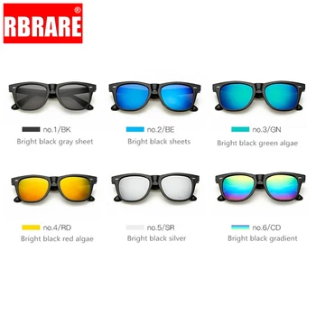 RBRARE Clasic Pătrat ochelari de Soare Barbati Cu Orez Unghii Colorate Ochelari de Soare pentru Femei Brand Designer de Epocă UV400 în aer liber Oculos De Sol