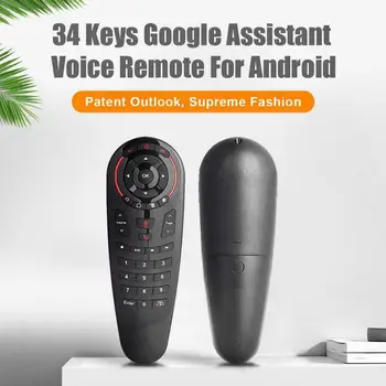 G30 de la Distanță de control 2.4 G Wireless de Voce Air Mouse 34 cheile IR de învățare Gyro Senzor Inteligent de la distanță pentru Joc android tv box