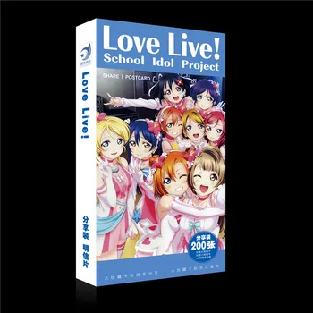 180 buc/Set Anime Dragoste imagini de carte Poștală Jucărie iubesc viata! Scoala idol proiect de Felicitare pentru Magie Autocolant de Hârtie Card Cadou