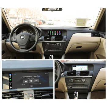 Joyeauto WIFI Wireless Apple Carplay Mașină de Joaca pentru BMW CIC X1 X3 X5 X6 E70 E71 E84 F25 Android Suport de Oglindă din Spate, Fața CM