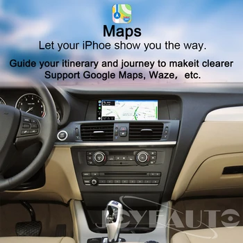 Joyeauto WIFI Wireless Apple Carplay Mașină de Joaca pentru BMW CIC X1 X3 X5 X6 E70 E71 E84 F25 Android Suport de Oglindă din Spate, Fața CM