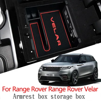 Pentru Land Rover Range Rover VELAR 2017 2018 2019 Masina Centrală Cutie de Depozitare Ușa Telefonul Manusa Cotiera Cutie Accesorii