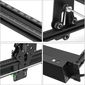 DIY Masina de Gravat Lemn pentru Incepatori 20w Mini Router CNC Gravare Laser Instrumente Logo-ul de Imprimantă de Artizanat Desktop Cutter Plotter