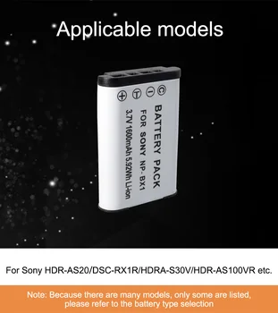 Pentru Sony NP-BX1 npbx1 np bx1 Baterie LCD Incarcator Pentru SONY FDR-X3000R RX100 RX100 M7 M6 AS300 HX400 HX60 WX350 AS300V HDR-AS300R