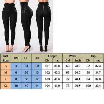 HIRIGIN Femei Fitness Jambiere Înaltă Talie Pantaloni Lungi Casual Pantaloni