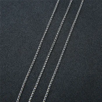 5m/lot Oțel Inoxidabil Corneliu Link Colier Lanțuri Mulțime Constatările 2 mm, 2.5 mm, din Metal, Lanțuri cu Legături în Vrac Pentru Bijuterii Accesorii Colier