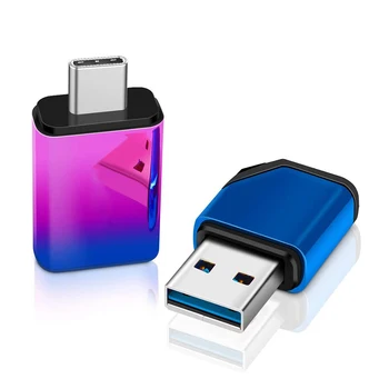 Metal Gradient USB 3.0 Flash Drive de Memorie Pendrive Stick pentru Laptop Vorbitor Mașină de Disc Memoria Cel Stick Usb Cadou