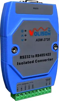 ADM-2720 active Izolate RS232 la RS485, RS422 converter 232 la 485 industriale clasa de protecție la trăsnet feroviar