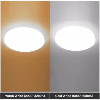 Moderne LED Lampă de Plafon RC estompat corp de Iluminat Lampa de Camera de zi Dormitor Bucatarie Baie Montare pe Suprafață pentru Decor Acasă