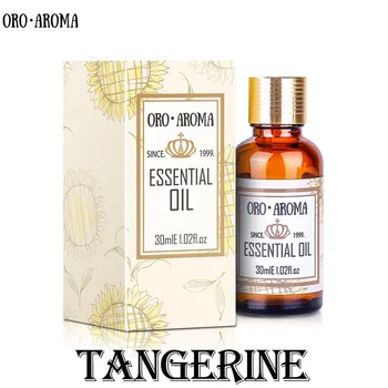 Faimosul brand oroaroma ulei de Mandarine organismului fata de îngrijire a pielii, spa mesaj de parfum lampa de Aromoterapie cu ulei esential de Mandarine