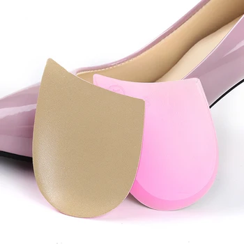 Picior din față Silicon Incaltaminte Pad Flatfoot Tălpi Picior de Îngrijire Ameliorarea Durerii Pantofi Branț pentru Femei Picior Suport Anti-Alunecare, pernite