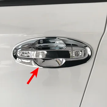 Chrome Mânerul Ușii Înconjoară Ornamente Pentru 2017-2020 Subaru Impreza XV Crosstrek