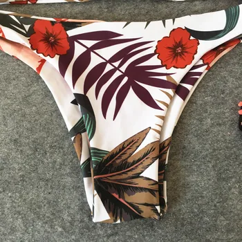 Bikini de costume de Baie Costume de baie Femei cu Push-Up Costum de Baie Solid Bandeau Bikini Set 2018 Feminin Beachwear cu Pad Costum de baie