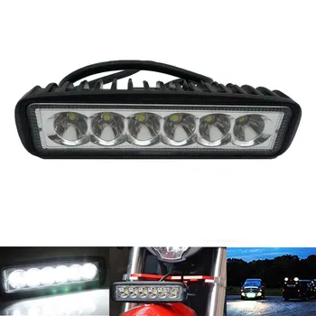 2pc 6 LED-uri de la fața Locului / Inundații Lumina de Lucru Worklight 4WD 12V/24V cu Led lumini de Lucru pentru Vehicul Off-Road SUV Van Masina Motocicleta ATV-uri Camioane