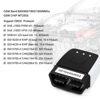 Noi OBD GSM Tracker GPS Auto OBD2 de Diagnosticare instrument 2 in 1 pentru iOS/Android OBD localizare V20 GPS Locator odb2 auto scanner
