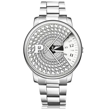 Noi 2020 Ceas Modern, Faimosul Brand Paidu Ceasuri de Moda Cool Creative Cuarț Mens Ceas de Argint din Oțel Inoxidabil reloj hombre