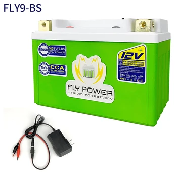 FLY9-BS 12V 72Wh CCA 350A LifePO4 Motocicleta Baterie Litiu fier de Start Baterie Înlocui YTX9-BS pentru Atv-uri, Jet Ski Snowmobile