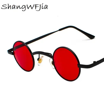 Retro Clasic Mici, Rotunde ochelari de Soare pentru Femei Vintage de Brand Designer de Ochelari de Soare Ochelari de Nuante Doamnelor Aliaj UV400