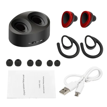FERSHA Noi Căști fără Fir Bluetooth Mini set cu Cască fără Fir Sport Căști Bluetooth Suport MP3, Telefon Mobil, Calculator