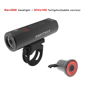 2020 Nouă Lumină Inteligent Faruri Enfitnix Navi600 USB Reîncărcabilă Drum de Munte Biciclete Inteligent Faruri pentru Biciclete Accesorii