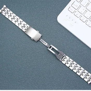 19mm din Oțel Inoxidabil Ceas Trupa pentru Tissot T035 T17 T014 T055 Watchband Fluture Catarama Curea de Încheietura mâinii Brățara Watchband