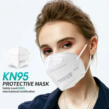 Alb FFP2 Masca de Fata KN95 Măști Filtru PM2.5 Masca Respirabil Gura CE Masca de Protecție Anti-praf Mascarilla ffp2 Masque tapabocas