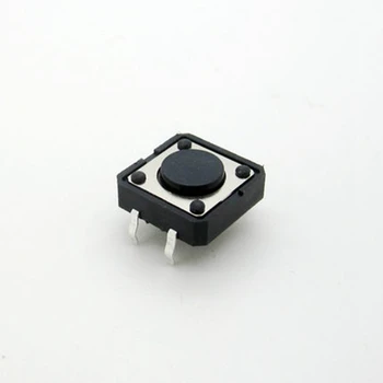 50pcs Mini seria 12*12*5MM in miniatura tip vertical împinge moment smd tact buton de comutare