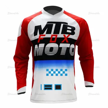 2020 MTB FOX off-road biciclete de munte jersey motocicleta maneca lunga jersey Camiseta de ciclismo munte la vale jersey tricou MX