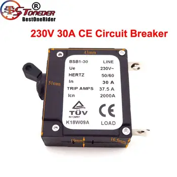 STONEDER 230V 30A Generator Circuit Breaker Pentru BSB1-30 37.5 O Excursie Amperi 2000A 50 60 Hertz