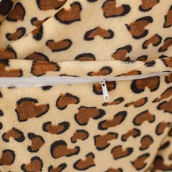 Leopard Kigurumis Maro Pantera Onesie Femei Adulte Fata De Pijama Desene Animate Animale Amuzante Petrecere De Carnaval Costum De Iarnă Moale Sleepwear