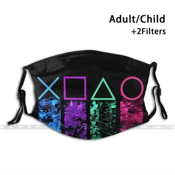 Jucătorul Lavabile Refolosibile La Modă Gura Masca De Fata Cu Filtre Pentru Copil Adult Destiny Ps4 Consola De Jocuri Video Xbox Gamer