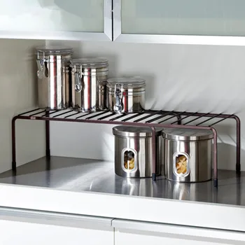 Reglabil titular tacâmuri de fier bucătărie organizator flexibil de depozitare raft bucătărie, raft pentru vase organizator suport pentru tacâmuri
