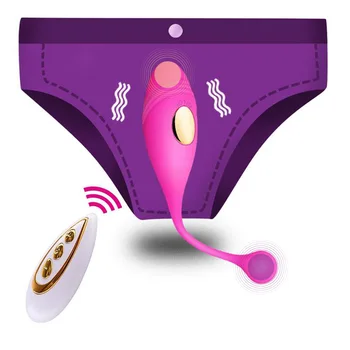 Chilotei de la Distanță fără Fir Vibrator de Control Vibrator Ou Portabil Vibrator punctul G, Clitorisul Stimulator Anal Vagin jucării Sexuale pentru Femei