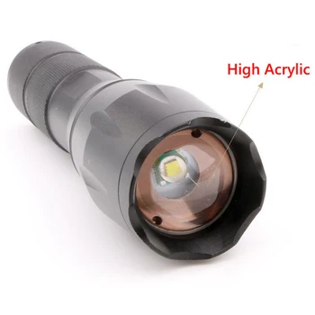 Tatical Militare Linterna Lanterne Led-uri 5 Moduri XML T6 Lanterna Auto Aparare EDC Zoom X800 Lanterna pentru Camping de 18650 AAA XI
