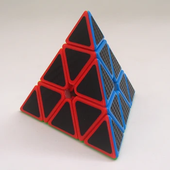 ZCUBE 14 Tipuri de Fibră de Carbon, Viteza Cuburi Autocolant Cub Magic Cubo Magico Jucărie Puzzle pentru Copii Copii Cadou Jucărie de Tineret Instrucțiuni Adult