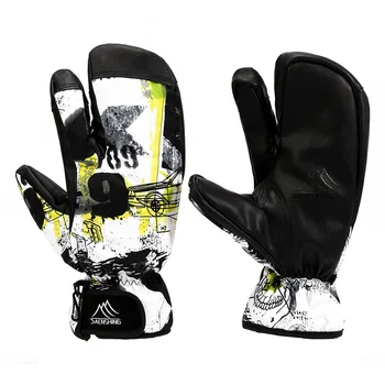 Unisex copil Mănuși de Schi Snowboard Mănuși Impermeabile de Iarnă Mănuși de Cald Motociclete de Echitatie de Zăpadă de Iarnă Mănuși de Zăpadă Windstopper Manusa
