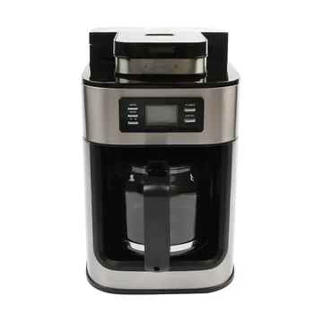 DMWD 1.2 L Electric, Mașină de Cafea American, Filtru de Cafea Automate de Cafea Rasnita Cu Oală Pentru Petrecerea de la Birou Afișaj Digital 220V
